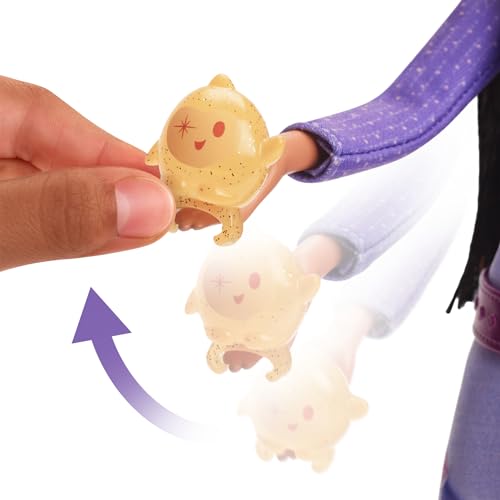 Disney Wish HXJ19 Poupée chanteuse Asha avec étoile et Robe inspirée du Film