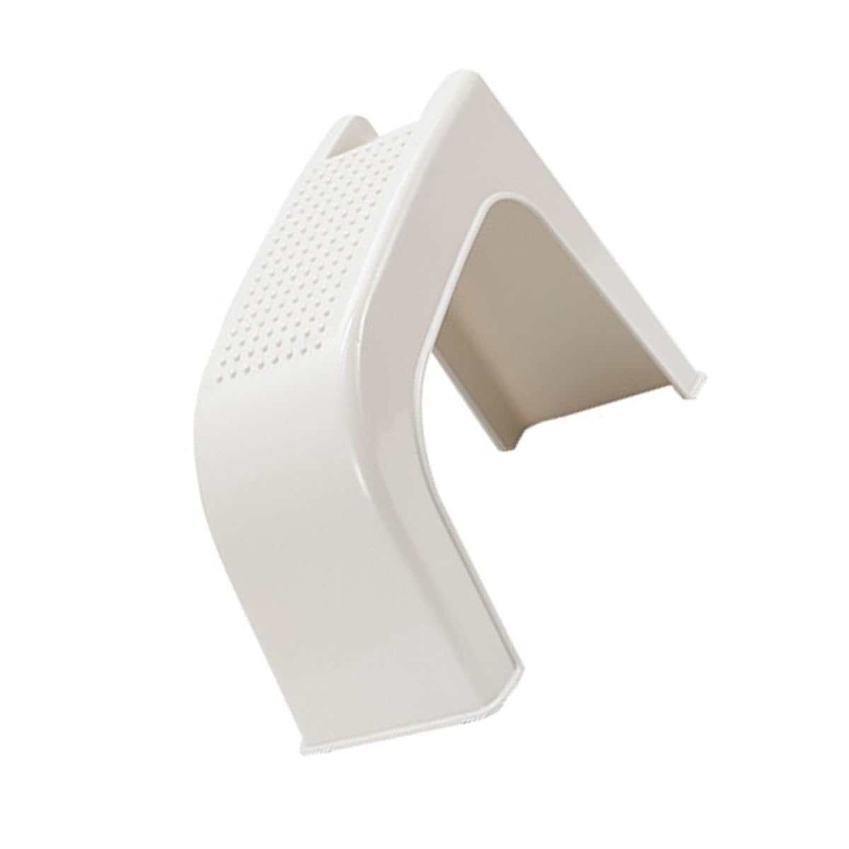 Poggiapiedi Comodo e Resistente in Plastico Beige per Pedicure per Multifunzionale e Uso Domestico Professionale in Saloni Unisex