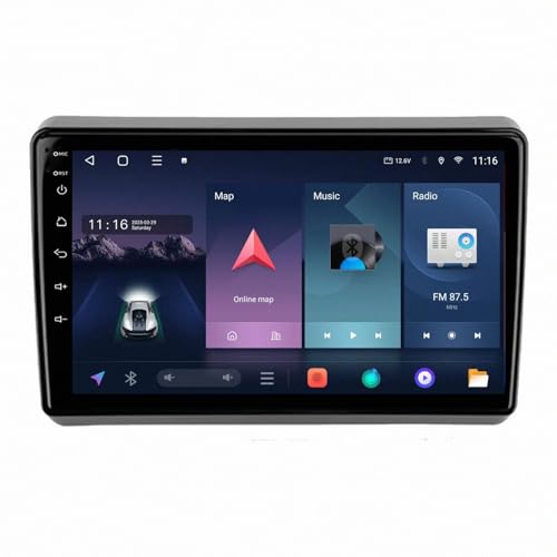 Radio coche 2 DIN Pantalla Ford Fiesta 2002-2008 con GPS y Mirror Link 32G