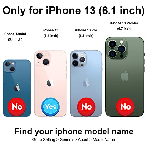 Haopinsh For Iphone 13 Case Wallet With Card Holder thumb #1