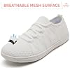 Barefoot Shoes for Minimalist Wide Toe Box Walking Tennis Running Sneaker with Zero Drop Sole ThinSole for Wide Feet Trail Runner & Casual Wear,White Shoes Size 5.5