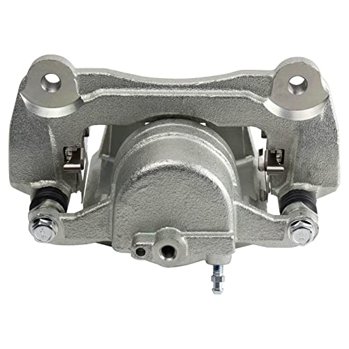Image of TRQ Front and Rear Brake Caliper Set Caliper Brackets Hardware Compatible with 04-06 Lexus RX330 07-09 RX350 07-08 RX400h 06-07 Toyota Highlander Hybrid