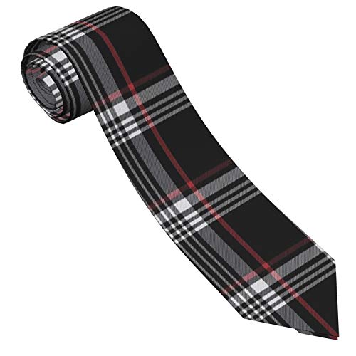 Kasdfms Golf Gti Plaid Men's Necktie Classic Tie For Casual Occasions Date Wedding Party Gift #TOP2
