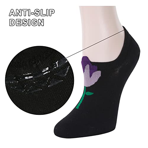 Benefeet Sox Funny No Show Socks Womens Novelty Cat Dog Socks Girl Cute Animal Pattern Low Cut Socks Non Slip Christmas Gifts4