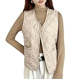 ダウンベスト レディース ベスト 中綿 防寒着 ボア インナー 防寒 カジュアル Vネック 軽量 体型カバー 大きいサイズ アウトドア 中綿入り 無地 防寒 防風 作業着 暖かい 春秋冬 M~2XL