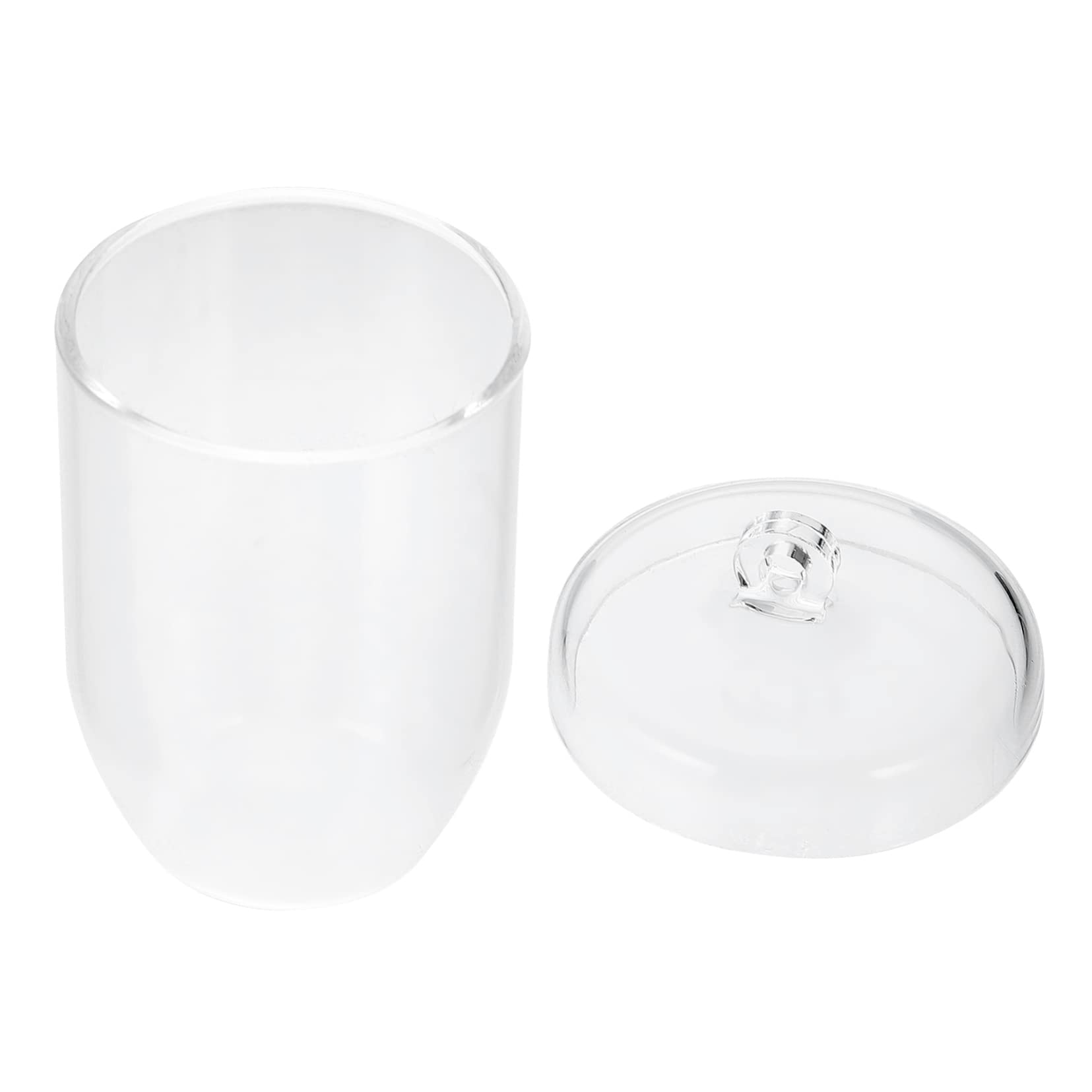 CIYODO Refining Crucible Quartz Foundry Cup High Temp Resistance for Torch Method Metal Smelting