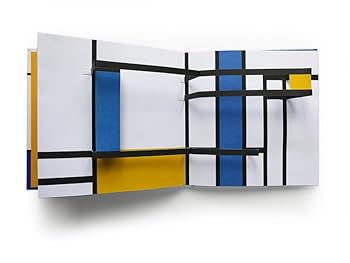 Mondrian pop-up・monumental　Piet Mondrian Mondrian painting has been hanging upside down for 75 years