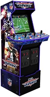 Arcade1Up NFL Blitz Legends Arcade Machine - 4 Player, 5-foot tall full-size stand-up game for home with WiFi for online multiplayer, leaderboards, and a light-up marquee