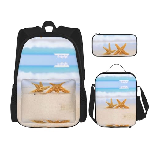 Sac à dos avec boîte à déjeuner Two Starfish pour l'école et les sorties