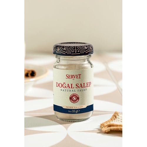 Natural Pure Salep - 1.23 Ounce (35 g)