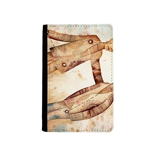 Étui portefeuille de voyage gémeaux constellation du zodiaque pour passeport et cartes