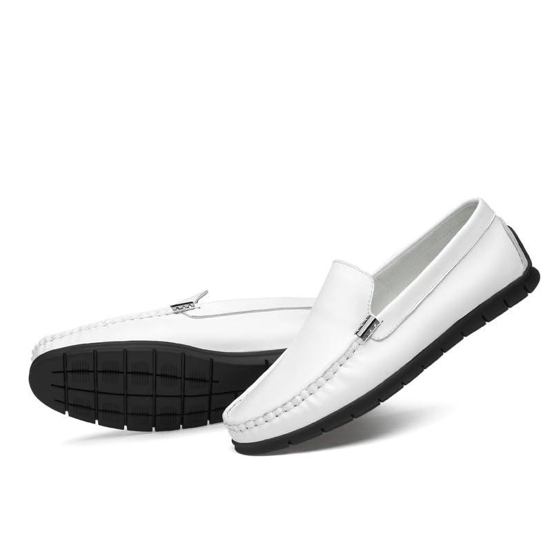 MWX Men's Dress Loafers Casual Slip On Shoes Fashion Soft Lightweight Boat Shoes4