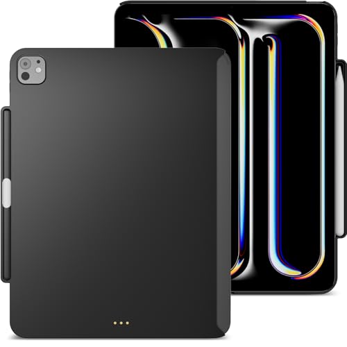 Image of MAGEASY CoverBuddy Lite for M4 / M5 iPad Pro 13 inch (2024-2025) - iPad Pro Case Compatible with Magic Keyboard for iPad Pro (M4 / M5), with Apple Pencil Pro Pencil Holder - Black