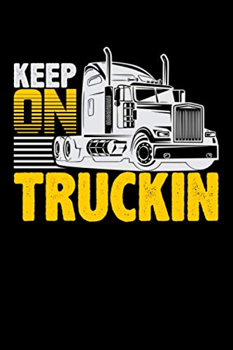 Keep On Truckin: Take notes, create lists and write down your thoughts and ideas in this truck drivers design journal.
