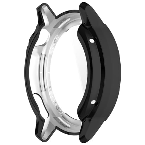 �yFaygtni�z1�� HUAWEI�Ή��p WATCH GT Runner 2�Ή��p �P�[�X TPU�� ��̌^ �\�t�g �ϏՌ� �y�� ���^ �����ȒP 6�F�I�v�V���� WATCH GT Runner2�Ή��p �ی�J�o�[ ��ʕی� �u���b�N