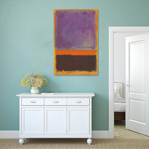 Poster sur toile Mark Rothko art abstrait chambre moderne