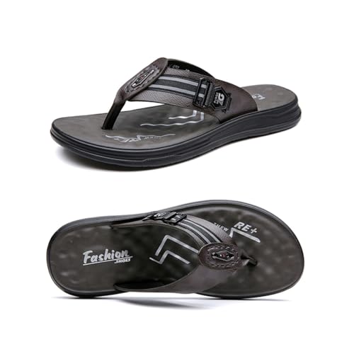 Adornosbt Men's Supportive Flip Flops