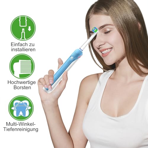 20 Stück Aufsteckbürsten Kompatibel mit Oral B Aufsteckbürsten – Ansicht 3