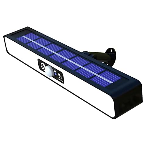 Mixnon Solar Light Outdoor Garden, Solar Light Motion Sensor (IP65 Waterproof, Adjustable Stand Bracket,3 Mode Controls),for Garden, Porch, Garage, Patio, Backyard and Pathway Cover