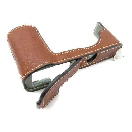 ��Ȓ� �J���� �P�[�X �E OLYMPUS�Ƃ̌݊������� �y���p E-P7 �ɓK�� (= EP7 �ɓK��) �ꕔ �J�� �ی� �W���P�b�g �J�o�[ (�u���E��) [���s�A���i]