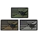 Flag PVC Patch with SWAT Operator (Grey)