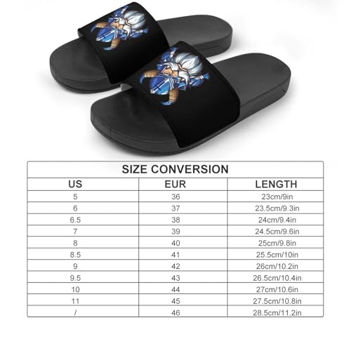 Viking Finland Unisex Shower Shoes House Slippers Non-Slip Indoor Bathroom Shoes for Pool Beach 37 (235mm)2