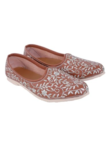 Image of CatBird Handcrafted Men's Ethnic Jutti - Traditional Indian Mojari for Casual wear,Weddings & Festivals