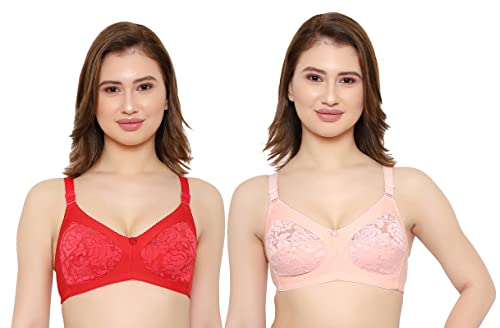 Image of Women Net Non-Padded Wire Free Regular Bra