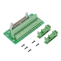 IDC34P 34-Pin-Stiftleiste, Breakout-Board-Modul, Klemmenblock, SPS-Schnittstelle mit Halterung
