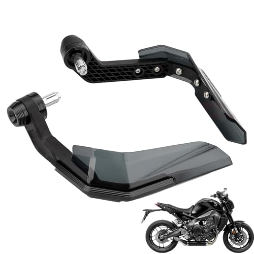 Protège-mains de moto en aluminium robuste pour barre de brosse universelle