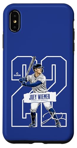 Coque iPhone XS Max Joey Wiemer au stade ou au bureau style MLBJOE301N