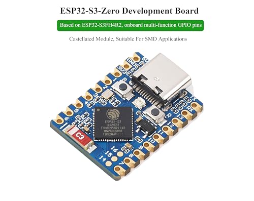 ESP32-S3 Mini Development Board, Based on ESP32-S3FH4R2 Dual-Core Processor, 240MHz Running Frequency, Support 2.4GHz Wi-Fi (802.11 b/g/n) and Bluetooth Onboard Type-C USB, Multi-Function GPIO Pins - Image 2