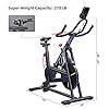 RHYTHM-FUN-APP-Applied-Exercise-Bike-Indoor-Cycling-Bike-Stationary-Bikes-Super-Quiet-Magnetic-Resistance-Quiet-Belt-Cycle-Bike-for-Home-Cardio-Workout-with-APPLCD-MonitorHeavy-Flywheel-Home-Gym RHYTHM FUN Exercise Bike Indoor Cycling Bike Stationary Bikes Super Quiet Magnetic Resistance Bike Quiet Belt Cycle Bike for Exercise Cardio Workout With Cycle APP/LCD Monitor/Heavy Flywheel Home Gym