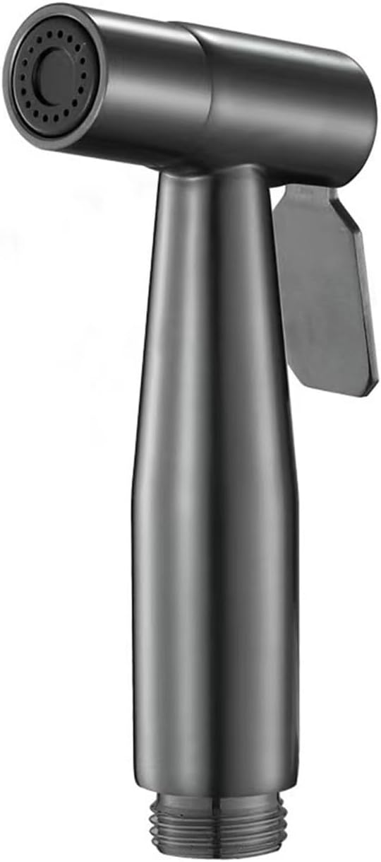 Stainless Steel Wall Mounted Mixer Handheld Bidet Sprayer Women Flush Sprayer Kit for Bathroom Cleaning(Gray)