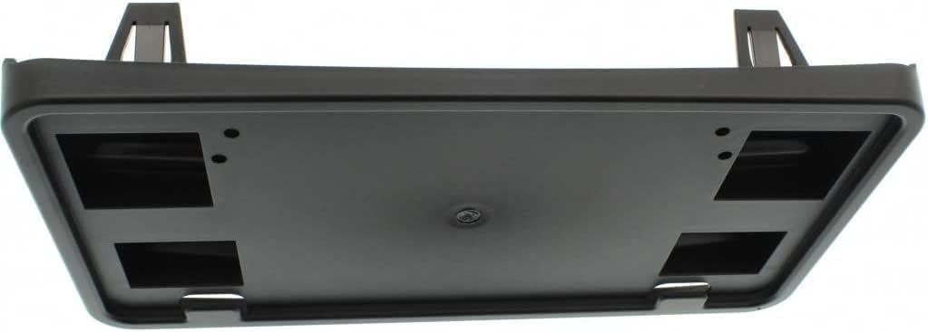 I-Match Auto Parts Front License Plate Frame Bracket Tag Holder Black Textured PP Plastic Finish for 2015-2017 Ford F150 (Non Turbo) FL3Z17A385A FO1068165