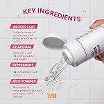 Handmade Heroes Non Aerosol Dry Shampoo Powder 1.8oz 100% Natural & Vegan Volumizing Powder For Dark Hair & Brunette Hair - Image 3