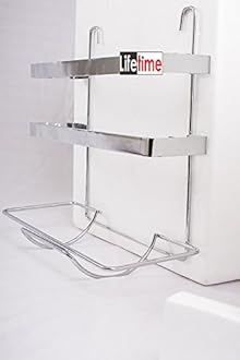 Lifetime Stainless Steel 3 In 1 Triple Paper Dispenser and Holder/Wrap Aluminium Foil and Kitchen Roll