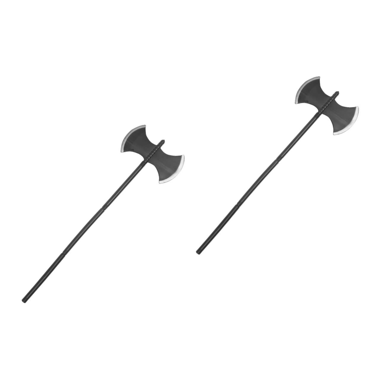 BESPORTBLE 2pezzi Di Halloween Doppia Faccia Accessorio Costume Vichinga Per Ragazzo Ragazza e Adulti Sicura e Realistica Per Decorazioni Di Halloween