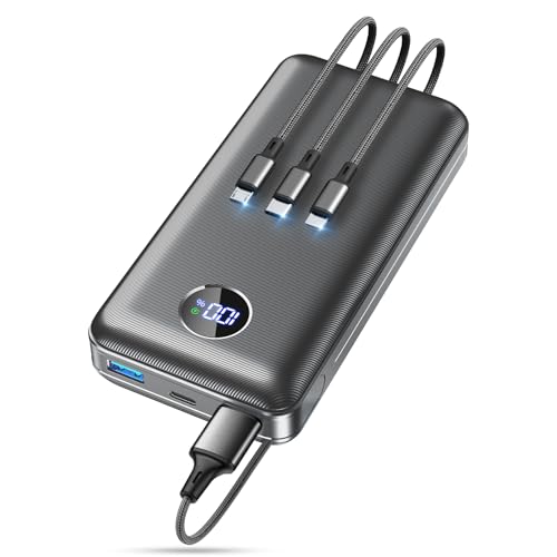 ZZI Portable Charger Power Bank 60000mAh Battery Pack, Dark Gray