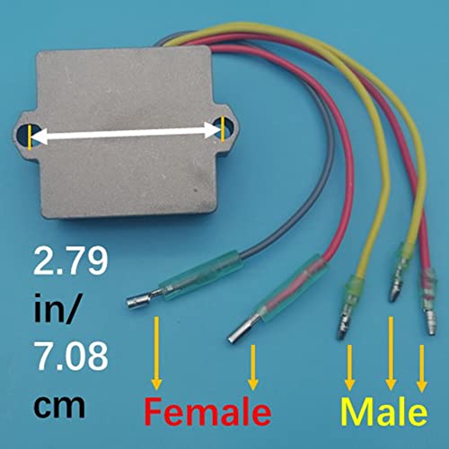 Tuzliufi Voltage Regulator Rectifier Compatible With Yamaha Mercury Mariner 25 30 40 65 70 75 80 90 Hp 100Hp 105Hp 115Hp 125Hp V-135Hp V-140Hp V-200Hp 95Hp 120Hp 175Hp 210Hp 250Hp 65W-81960-00-00 Z33 #TOP1