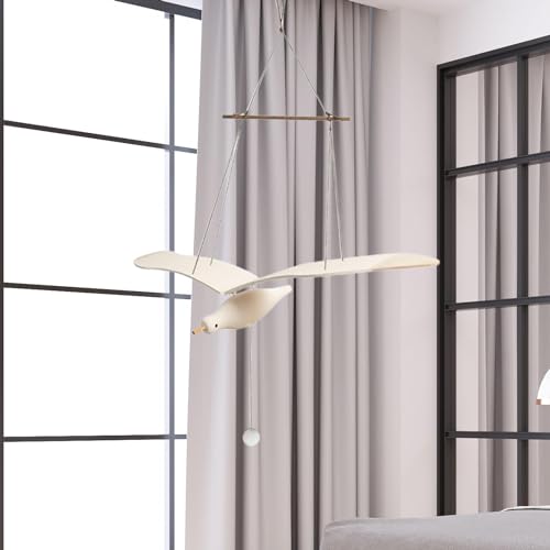 Gaviota móvil de madera para decoración infantil en terrazas y habitaciones 2