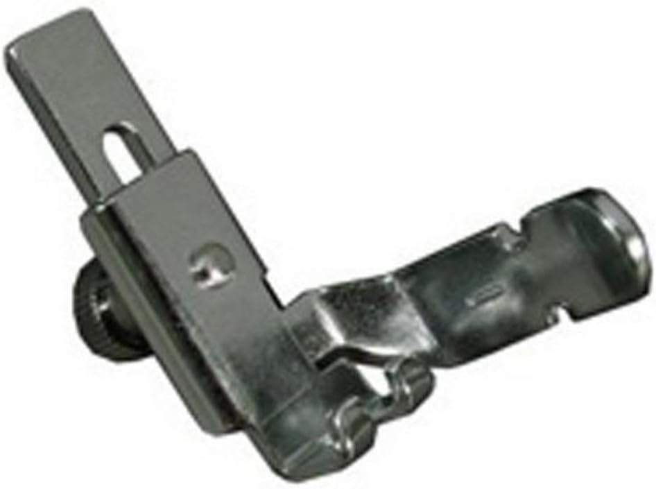 Brother SA161 Adjustable Zipper/Piping Foot,SilverBlack