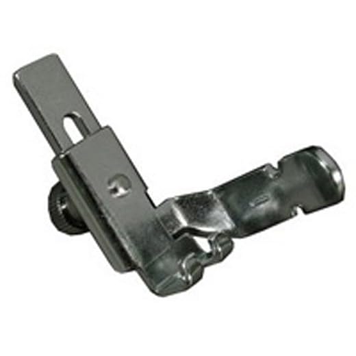 Brother SA161 Adjustable Zipper/Piping Foot,SilverBlack