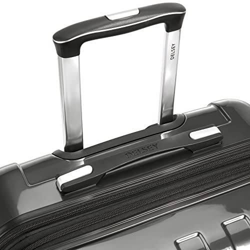 DELSEY PARIS Helium Aero Hardside Expandable Luggage with Spinner Wheels, Brushed Charcoal, Checked-Medium 24 Inch by DELSEY PARIS - Image 7