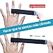 Sumifun - Vendas separadoras para dedos de pies rotos o martillo, 4...