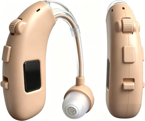 AuyeeHear 1 PCS Wireless Bluetooth Rechargeable OTC Hearing Aid for Seniors