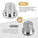 Jack Pucks Floor Jack Lifting Jack Pad Lift Point Adapter 4 Pack with Storage Case Compatible with Rivian R1T R1S Upgrade Version
