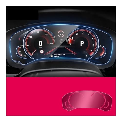 Film protecteur d'écran navigation en TPU pour tableau de bord BMW Série 5 G30 G31 et 6GT G32
