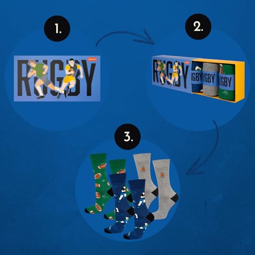 Sport Socks Men Gifts Mens Cotton Sock Funky Gift Presents Multipack 7.5-11.5 3 Pairs2