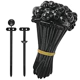 Kabelbinder – Kabelbinderschnalle | Auto-Kabelbinder mit Schnalle, Auto-Verkleidungs-Halteklammern, robuste, sichere Befestigung für Auto-Limousinen, Elektrofahrzeuge, Motorrad-Ladung, Outdoor-Garage